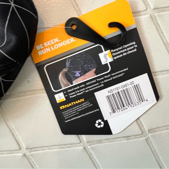 Nathan HyperNight Reflective Ponytail Beanie - Picture 4 of 4